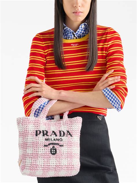 prada knit|prada small tote bag.